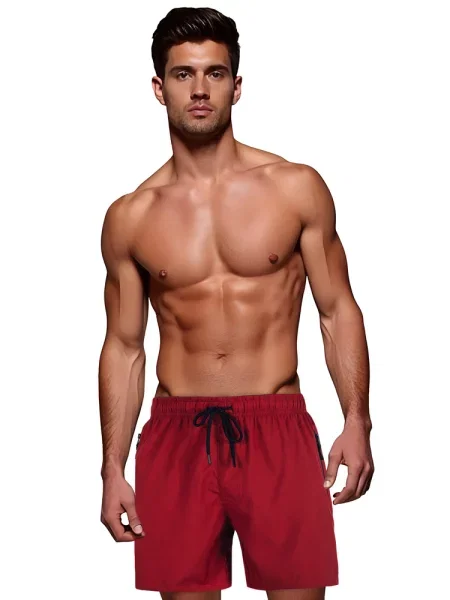 Kratke hlače Dstreet rdeča