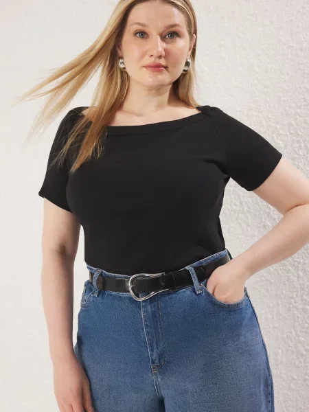 Bluză Trendyol negru