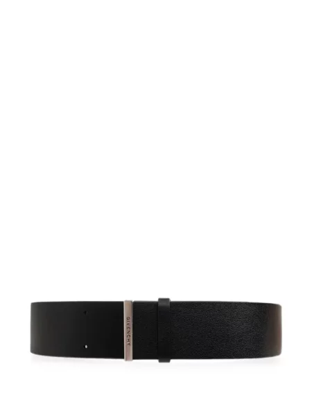 Cu centură trenci Givenchy din piele negru
