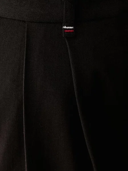 Tommy Hilfiger официален панталон дамски с кафяво