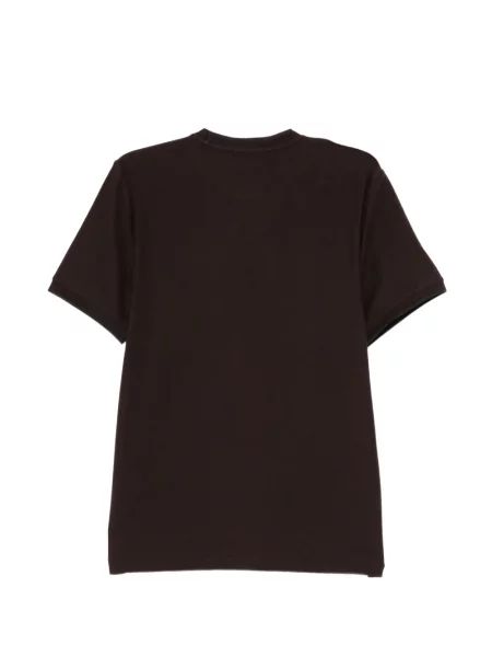 Tricou Fred Perry din crep maro