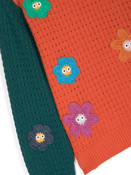 Sweter dziecięcy Stella Mccartney pomarańczowy