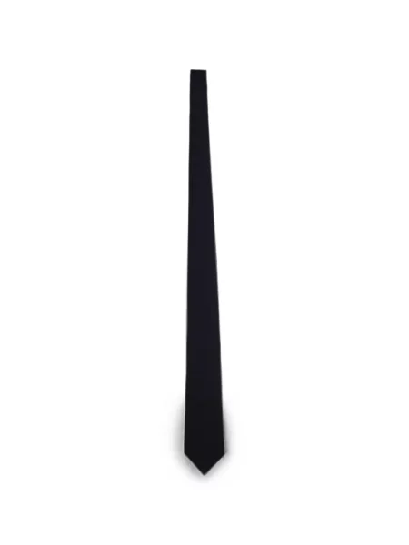 Cravată Giorgio Armani de mătase negru
