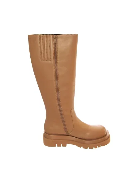 Kozaki Jeffrey Campbell skórzane beżowe