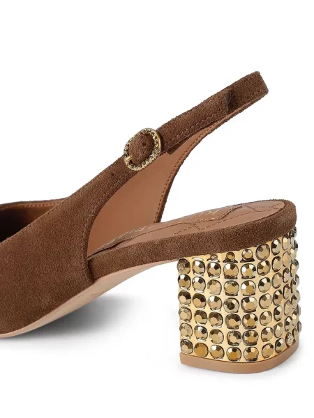 Pantofi cu toc Kurt Geiger London maro