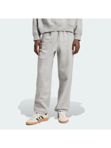 ADIDAS ORIGINALS Hlače Essentials siva bela