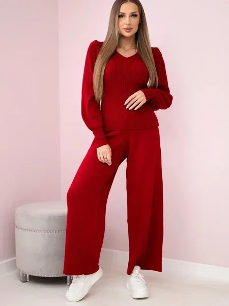 Sweter Kesi czerwony