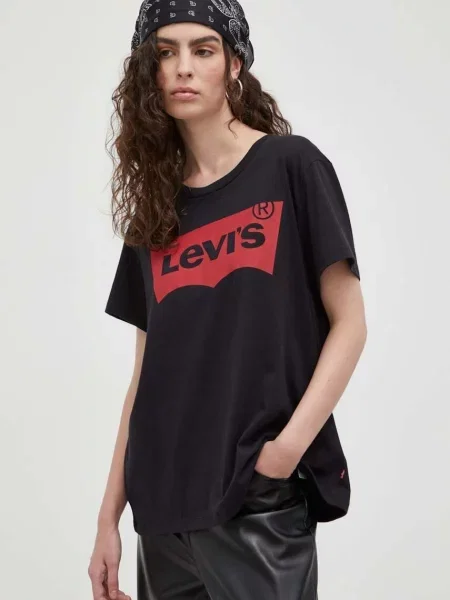 Levi's tricou din negru