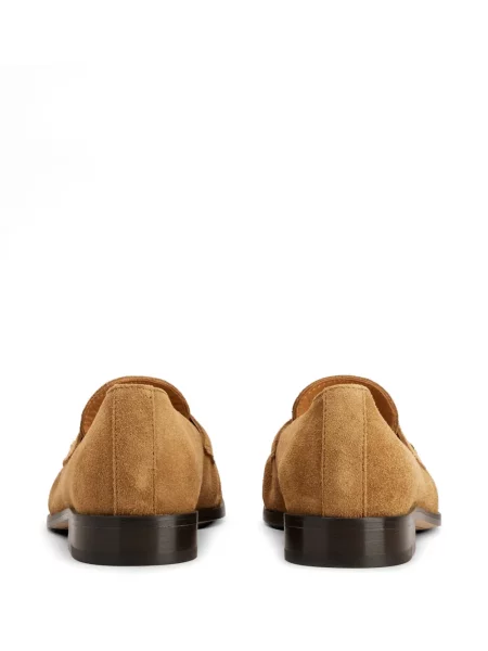 Szarvasbőr aplikált loafer Tod's