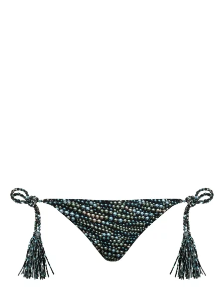 Bikini Vilebrequin z perełkami czarny
