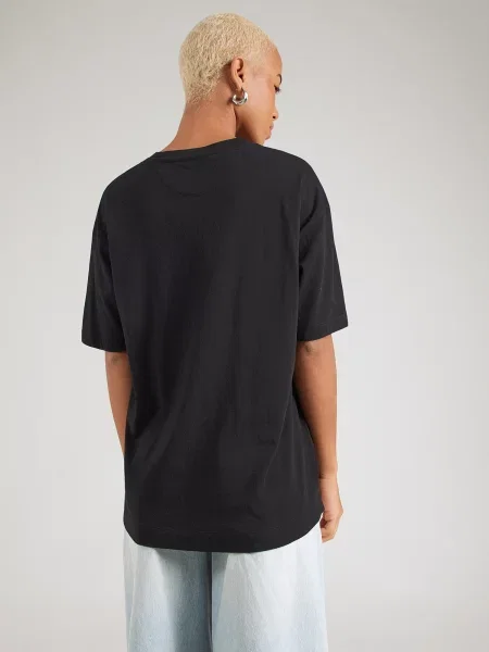 GAP Tricou supradimensional negru alb