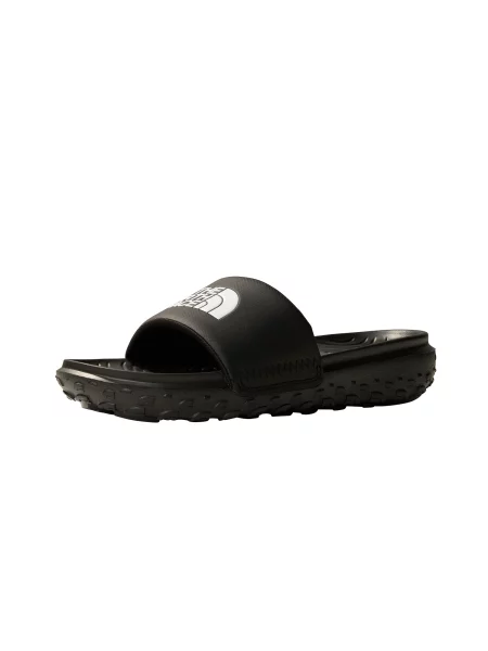 THE NORTH FACE Nizki natikači W NEVER STOP CUSH SLIDE črna bela