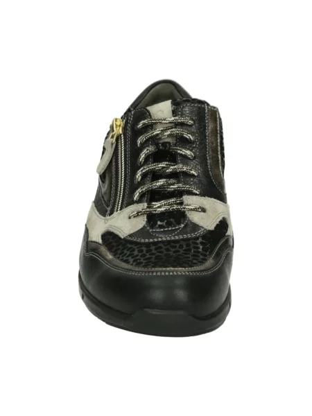 Sneakersy Durea zamszowe czarne