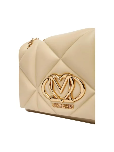 Torebka LOVE MOSCHINO beżowa