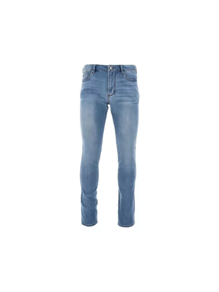 Jeansy Emporio Armani niebieskie