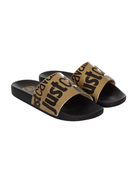 Just Cavalli Klapki czarny
