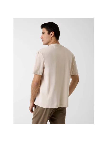 GUESS Majica cappuccino zelena
