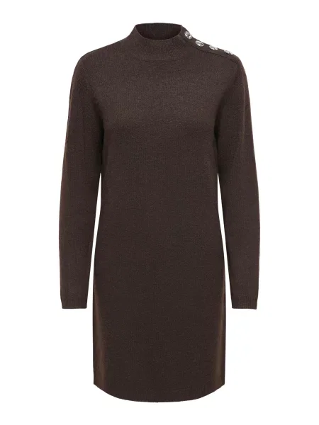 JDY Rochie tricotat amestecat maro