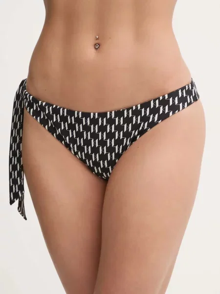 KARL LAGERFELD Bikini partea de jos negru
