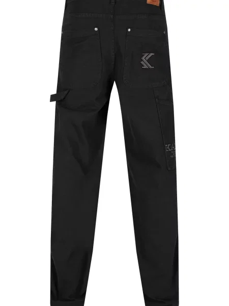 Karl Kani Jeans maro / gri negru