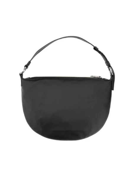 Torebka Moschino skórzana czarna