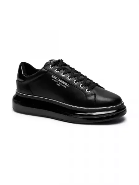 Karl Lagerfeld De piele sneakers KAPRI KUSHION negru
