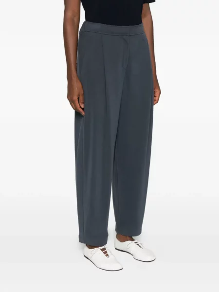 Pantaloni Brunello Cucinelli alergare albastru