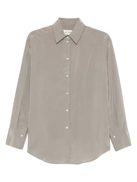 Cămașă Róhe cu dungi gri