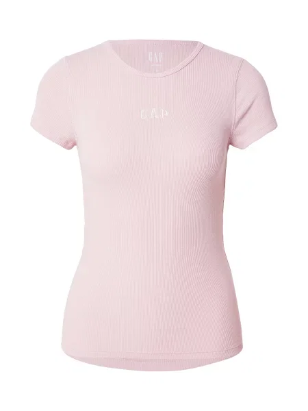 GAP Tricou roz pal alb