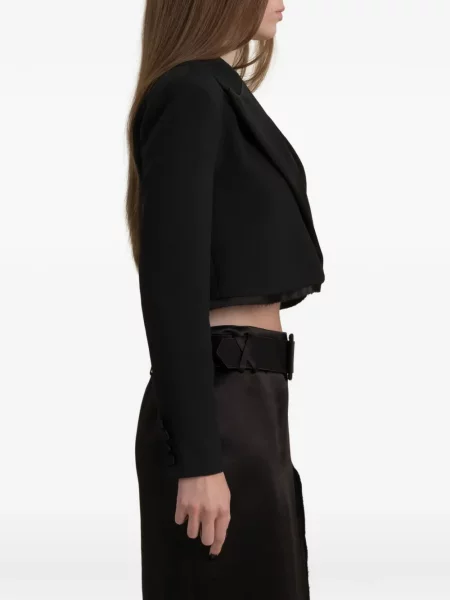 Decupat sacou Contessa Mills negru