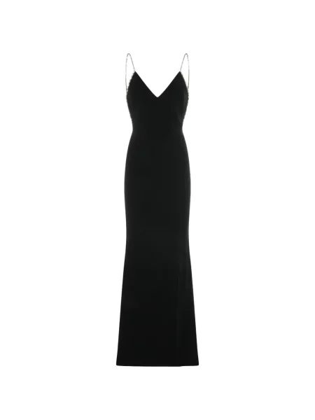 Rochie Tom Ford cu spatele deschis negru