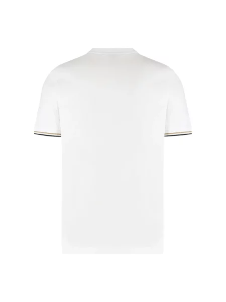 BOSS t-shirt gładki biały