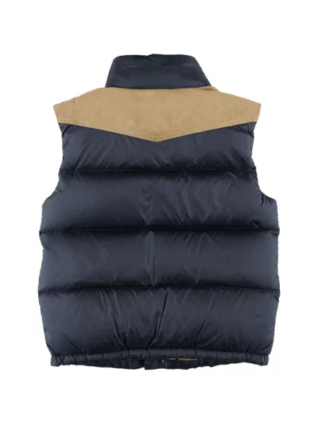 Kamizelka dziecięca Moncler Enfant niebieska