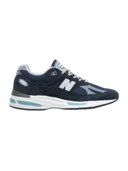 Sneakersy New Balance zamszowe niebieskie