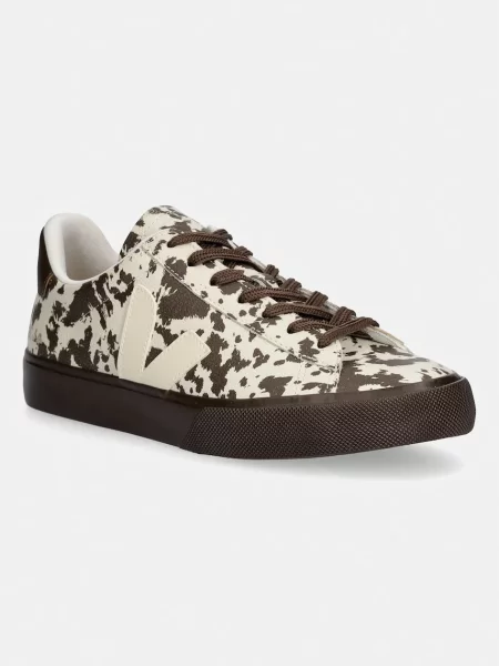Veja CAMPO LEATHER sneakers pentru femei din piele maro