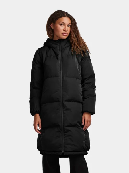 YAS Geacă din puf negru