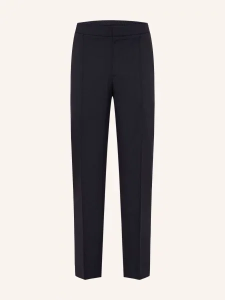 Zegna Chino Kalhoty Regular Fit tmavě modrá
