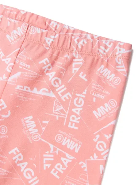 Spodnie dziecięce Mm6 Maison Margiela różowe