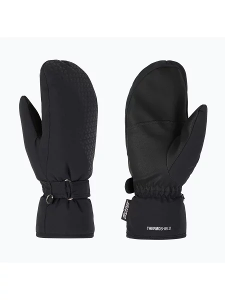 Дамски скиорски ръкавици ZIENER Kisar Aquashield Mitten black черно