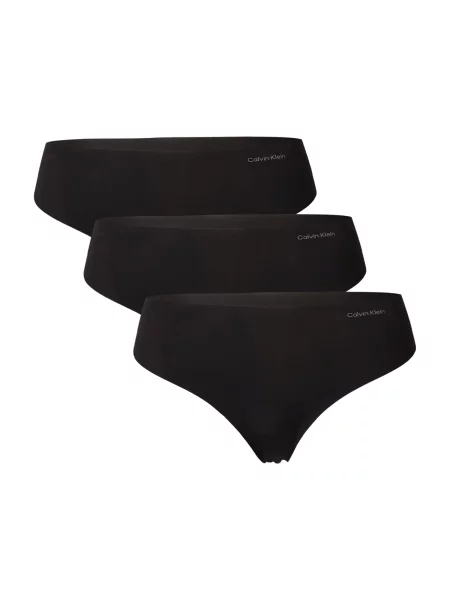 Calvin Klein Underwear Tanga negru alb