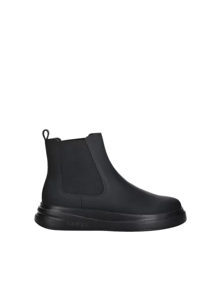 Buty z elastycznymi wstawkami model ‘ELKO’ Guess czarne