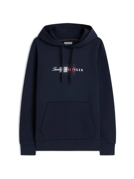 Tommy Hilfiger Hanorac Script Flag Bleumarin albastru