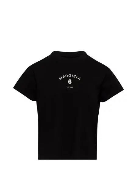 Tricou Mm6 Maison Margiela cu imagine negru