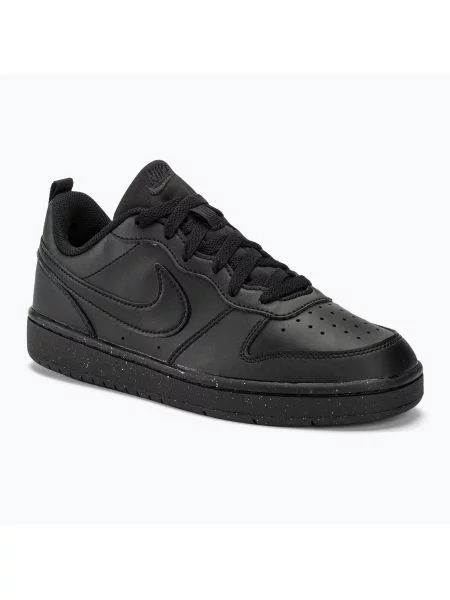 Buty Nike Court Borough Low Recraft black/black/black czarne