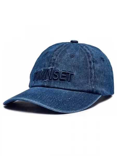 Twinset U&B De blugi șapcă baseball albastru