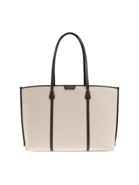 Tory Burch Torebki Kobieta ONE SIZE Perry Canvas Tote beżowy