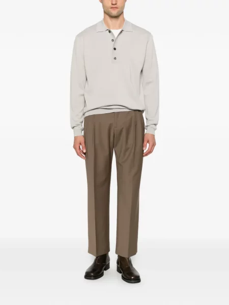 Pantaloni Low Brand maro
