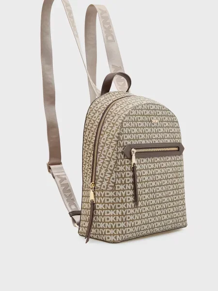 Рюкзак Dkny бежевий