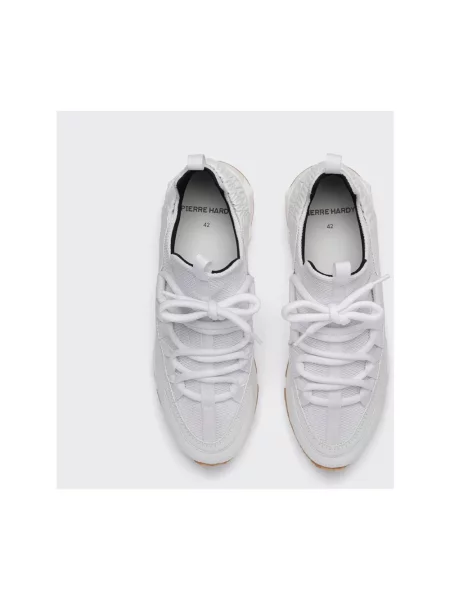 Sneakersy Pierre Hardy białe