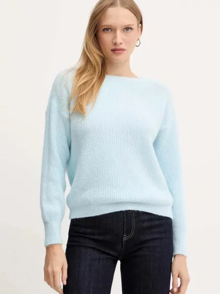 Пуловер с вълна Morgan MREINE MREINE червено